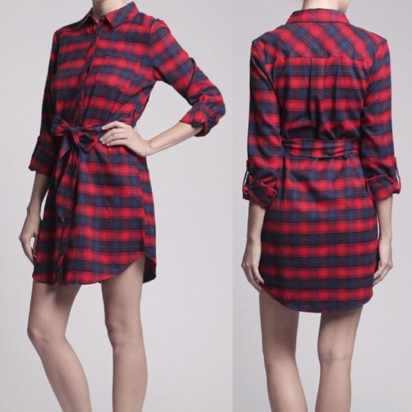 Blu Pepper Dresses & Skirts - ⬇️Price Drop ⬇️ Fannel Blu Pepper Dress Tunic